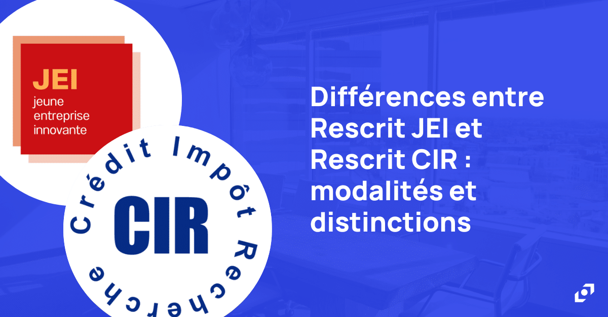 Difference rescrit JEI et rescrit CIR